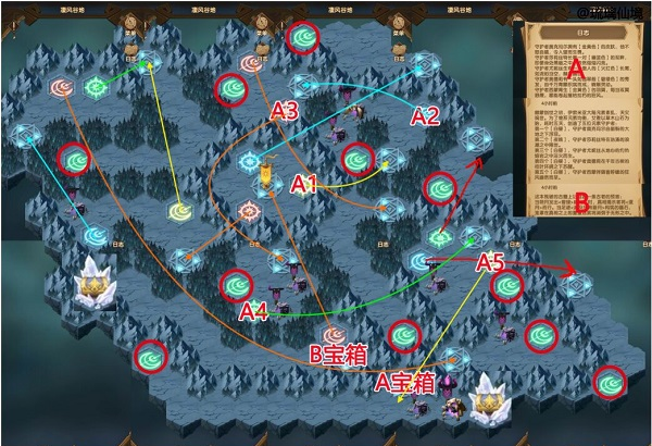 剑与远征凄风谷地怎么过”