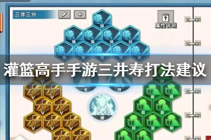 灌篮高手手游三井寿怎么打”