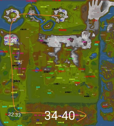 遇见手游奇遇坐标位置大全