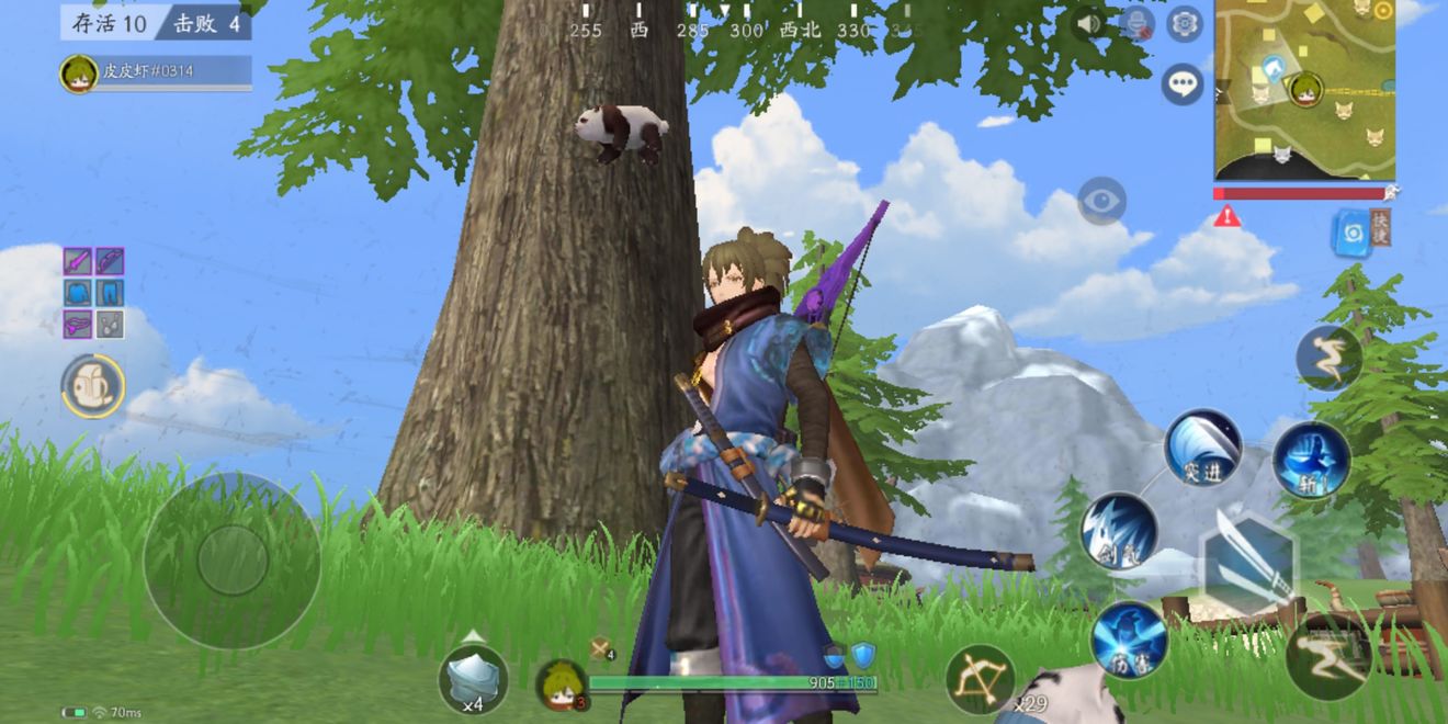 风云岛行动苍鹭怎么连招”