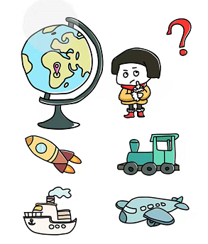 脑洞大师一起寻找圣诞老人第1关圣诞老人在北极！怎么最快到达北极”