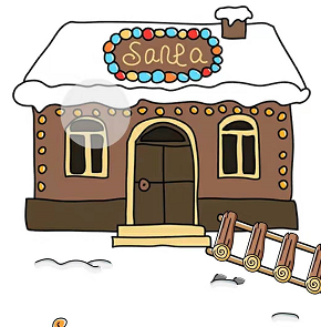 脑洞大师一起寻找圣诞老人第3关进屋找圣诞老人”