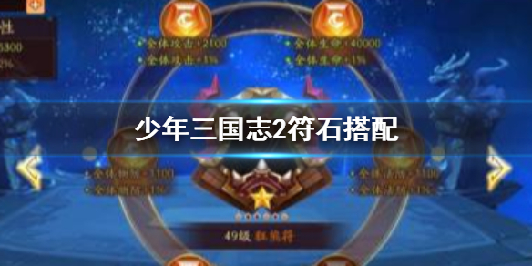 少年三国志2符石怎么搭配