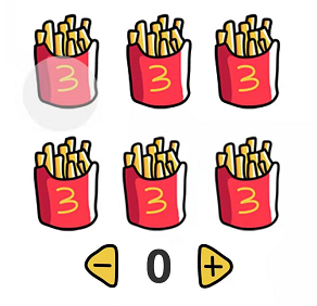 脑洞大师第51关下面有多少包薯条”