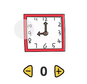 脑洞大师第66关1小时后，时针指向几？”