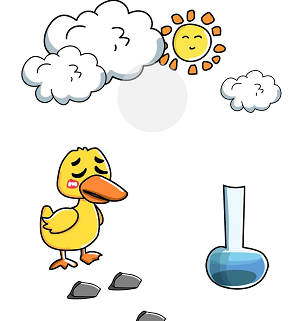 脑洞大师第121关小鸭喝水”