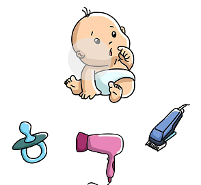 脑洞大师第132关头发太长了，给小宝贝理发”