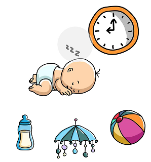 脑洞大师第137关午睡结束，小宝宝该醒来喝奶了”