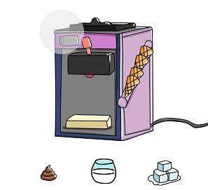 脑洞大师第157关制作甜筒”