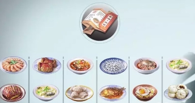 天涯明月刀手游食谱大全”
