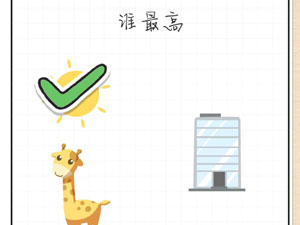 最强大脑急转弯第2关谁最高”
